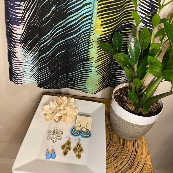 Loft Striped Skirt Sz 6 - Picture 8 of 8